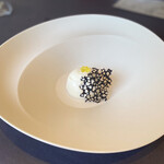 プレゼンテ スギ - フォアグラに新玉ねぎムース