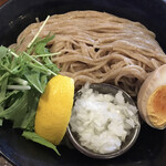 Menshin Yoshida - 鶏魚介つけ麺（大盛り）