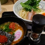 由丸 - ビリビリ魚辛つけ麺(辛さ１)