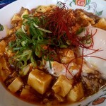 餃子の王将 - 温玉麻婆麺up