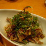 御田町 桃の木 - 砂肝　酢のもの