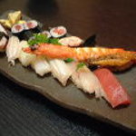 まるみつ寿司 - 地魚いろいろ上にぎり　2000円