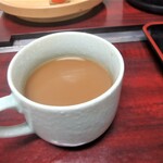 河本食堂 - サービスの少し甘いコーヒー