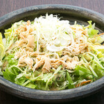 くいもの屋 わん - お通し_バンバンジートッピング