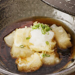 もっちレラチーズの揚げ出し