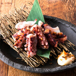 青森県産 烏賊げその炙り焼き
