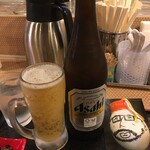 Michikusa Ramen Kentarou - 瓶ビール、キンキンと冷えていた