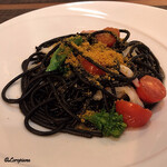 イタリア料理 falo - Spaghetti al nero di seppia