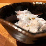 焼き鳥 とりら - 白肝ズリ刺し