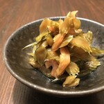 セロリの蜂蜜レモン醤油づけ