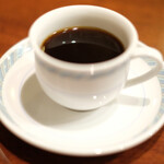 IKOBU - 豚ロース肉の生姜焼 800円 のコーヒー