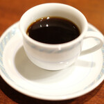 IKOBU - 豚ロース肉の生姜焼 800円 のコーヒー