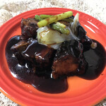 月泉 - 黒酢の酢豚