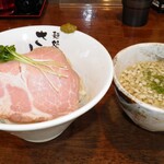 麺処さとう - 鶏だし塩つけ麺(中盛) 850円