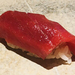 鮨 さいとう - 鮪赤身漬け