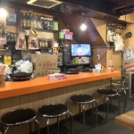 めんよう亭 - めんよう亭 五条店 カウンター席