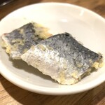 めんよう亭 - お通しの子連れニシン