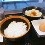 Sanuki Yasubee - おろし醤油と玉子かけご飯