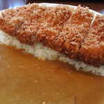 とんかつ ひのや - ロースかつカレー1200円