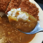 とんかつ ひのや - ロースかつカレー1200円