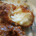 とんかつ ひのや - コロッケ単品1コ150円