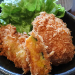 とんかつ ひのや - コロッケ単品1コ150円