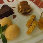 トラットリア 29 - SIN CE RITAとのコラボ「ブラッドオレンジのジェラート」♪「ヴィスコッティ」は、カリッと雄雄しい噛み応え！