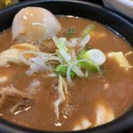 日の出らーめん - 剛つけ麺(大) つけ汁アップ