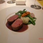 レストラン・セン - 鴨胸肉のカシスソース