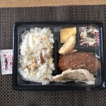 ランチボックスひより - メンチカツ＆豚生姜焼き弁当550円