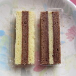 フルーリア ロイスダール - 料理写真:ミルフェ【プレーン＆ココア】