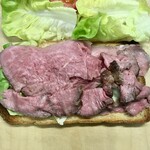 KINOKUNIYA - "仙台牛ランプ肉" のローストビーフをテンコ盛りにする