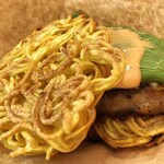 チリトマ ラーメン THANK - チリトマラーメンバーガー