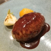 ahill azabu - ahill名物 フォアグラ入りハンバーグステーキ
