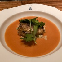 au deco - 鮎のガスパチョ クスクスと