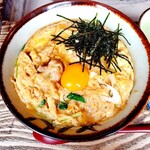Akasaka Sumiyaki Ryouri Hayashi - 生卵トッピング 日本一親子丼