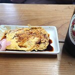 いづもや - だし巻き＆瓶ビール