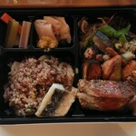 レストラン MarPe - 「フレンチリゾット弁当(お魚お肉付き)」