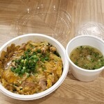 鶏と酒 晃 - <テイクアウト>
・晃の親子丼
・鶏スープ