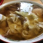 中華そば志のぶ支店 - ワンタン麺大盛り