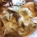中華そば志のぶ支店 - ワンタン麺大盛り