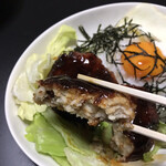 中井精肉店 - つくね焼き 断面