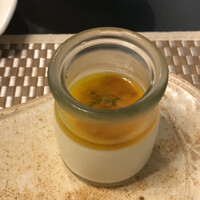 レ・ピコロ - 新玉葱のプリン　雲丹のせ