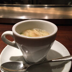 Vin樹亭 - エスプレッソコーヒーカップに味噌汁というミスマッチが新鮮(≧∀≦)