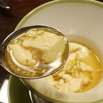 レストラン オネット - フォアグラのフランとソテー　ダブルコンソメスープ
