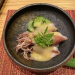 Chisou Wajousugi - 蛍イカの酢みそ