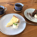 ZABO CAFE - 부드러운 가토 쇼콜라와 오늘의 케이크