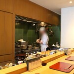 Kappou Soba Namito Kaze - 店内