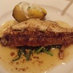 ラ ブラスリー - 舌平目のムニエル 取分てもらいました