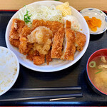 たるみ食堂 - チキンカツセット　840円税込